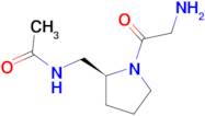 N-[(S)-1-(2-Amino-acetyl)-pyrrolidin-2-ylmethyl]-acetamide