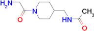 N-[1-(2-Amino-acetyl)-piperidin-4-ylmethyl]-acetamide