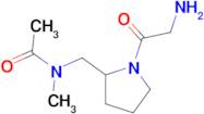 N-[1-(2-Amino-acetyl)-pyrrolidin-2-ylmethyl]-N-methyl-acetamide