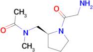 N-[(S)-1-(2-Amino-acetyl)-pyrrolidin-2-ylmethyl]-N-methyl-acetamide