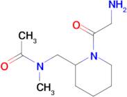 N-[1-(2-Amino-acetyl)-piperidin-2-ylmethyl]-N-methyl-acetamide