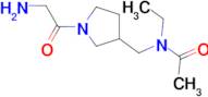 N-[1-(2-Amino-acetyl)-pyrrolidin-3-ylmethyl]-N-ethyl-acetamide