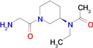 N-[(R)-1-(2-Amino-acetyl)-piperidin-3-yl]-N-ethyl-acetamide