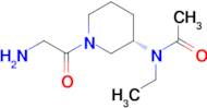 N-[(S)-1-(2-Amino-acetyl)-piperidin-3-yl]-N-ethyl-acetamide