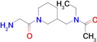 N-[1-(2-Amino-acetyl)-piperidin-3-ylmethyl]-N-ethyl-acetamide