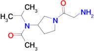 N-[1-(2-Amino-acetyl)-pyrrolidin-3-yl]-N-isopropyl-acetamide