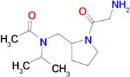 N-[1-(2-Amino-acetyl)-pyrrolidin-2-ylmethyl]-N-isopropyl-acetamide