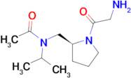 N-[(S)-1-(2-Amino-acetyl)-pyrrolidin-2-ylmethyl]-N-isopropyl-acetamide