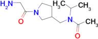 N-[1-(2-Amino-acetyl)-pyrrolidin-3-ylmethyl]-N-isopropyl-acetamide