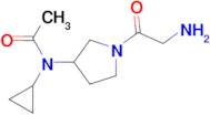 N-[1-(2-Amino-acetyl)-pyrrolidin-3-yl]-N-cyclopropyl-acetamide