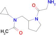 N-[1-(2-Amino-acetyl)-pyrrolidin-2-ylmethyl]-N-cyclopropyl-acetamide