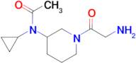 N-[1-(2-Amino-acetyl)-piperidin-3-yl]-N-cyclopropyl-acetamide