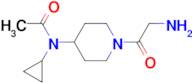 N-[1-(2-Amino-acetyl)-piperidin-4-yl]-N-cyclopropyl-acetamide