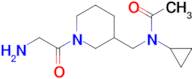 N-[1-(2-Amino-acetyl)-piperidin-3-ylmethyl]-N-cyclopropyl-acetamide