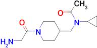 N-[1-(2-Amino-acetyl)-piperidin-4-ylmethyl]-N-cyclopropyl-acetamide