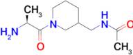 N-[1-((S)-2-Amino-propionyl)-piperidin-3-ylmethyl]-acetamide