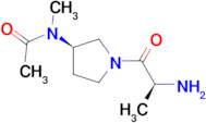 N-[(R)-1-((S)-2-Amino-propionyl)-pyrrolidin-3-yl]-N-methyl-acetamide