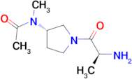 N-[(S)-1-((S)-2-Amino-propionyl)-pyrrolidin-3-yl]-N-methyl-acetamide