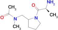 N-[1-((S)-2-Amino-propionyl)-pyrrolidin-2-ylmethyl]-N-methyl-acetamide