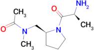 N-[(S)-1-((S)-2-Amino-propionyl)-pyrrolidin-2-ylmethyl]-N-methyl-acetamide