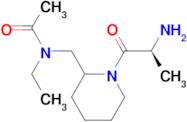 N-[1-((S)-2-Amino-propionyl)-piperidin-2-ylmethyl]-N-ethyl-acetamide