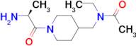 N-[1-((S)-2-Amino-propionyl)-piperidin-4-ylmethyl]-N-ethyl-acetamide