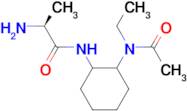 (S)-N-[2-(Acetyl-ethyl-amino)-cyclohexyl]-2-amino-propionamide