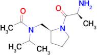 N-[(S)-1-((S)-2-Amino-propionyl)-pyrrolidin-2-ylmethyl]-N-isopropyl-acetamide