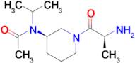 N-[(R)-1-((S)-2-Amino-propionyl)-piperidin-3-yl]-N-isopropyl-acetamide