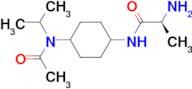 (S)-N-[4-(Acetyl-isopropyl-amino)-cyclohexyl]-2-amino-propionamide