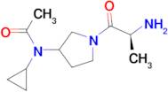 N-[1-((S)-2-Amino-propionyl)-pyrrolidin-3-yl]-N-cyclopropyl-acetamide