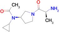 N-[(R)-1-((S)-2-Amino-propionyl)-pyrrolidin-3-yl]-N-cyclopropyl-acetamide