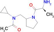 N-[1-((S)-2-Amino-propionyl)-pyrrolidin-2-ylmethyl]-N-cyclopropyl-acetamide