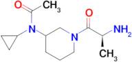 N-[1-((S)-2-Amino-propionyl)-piperidin-3-yl]-N-cyclopropyl-acetamide