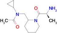 N-[1-((S)-2-Amino-propionyl)-piperidin-2-ylmethyl]-N-cyclopropyl-acetamide