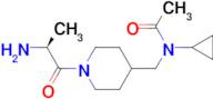 N-[1-((S)-2-Amino-propionyl)-piperidin-4-ylmethyl]-N-cyclopropyl-acetamide