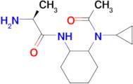 (S)-N-[2-(Acetyl-cyclopropyl-amino)-cyclohexyl]-2-amino-propionamide