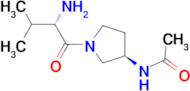 N-[(R)-1-((S)-2-Amino-3-methyl-butyryl)-pyrrolidin-3-yl]-acetamide