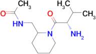 N-[1-((S)-2-Amino-3-methyl-butyryl)-piperidin-2-ylmethyl]-acetamide