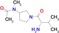 N-[1-((S)-2-Amino-3-methyl-butyryl)-pyrrolidin-3-yl]-N-methyl-acetamide