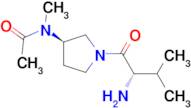 N-[(R)-1-((S)-2-Amino-3-methyl-butyryl)-pyrrolidin-3-yl]-N-methyl-acetamide