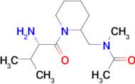 N-[1-((S)-2-Amino-3-methyl-butyryl)-piperidin-2-ylmethyl]-N-methyl-acetamide