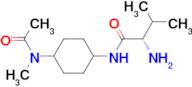 (S)-N-[4-(Acetyl-methyl-amino)-cyclohexyl]-2-amino-3-methyl-butyramide