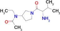 N-[1-((S)-2-Amino-3-methyl-butyryl)-pyrrolidin-3-yl]-N-ethyl-acetamide