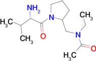 N-[1-((S)-2-Amino-3-methyl-butyryl)-pyrrolidin-2-ylmethyl]-N-ethyl-acetamide