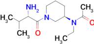 N-[(R)-1-((S)-2-Amino-3-methyl-butyryl)-piperidin-3-yl]-N-ethyl-acetamide