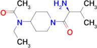 N-[1-((S)-2-Amino-3-methyl-butyryl)-piperidin-4-yl]-N-ethyl-acetamide