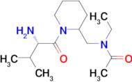 N-[1-((S)-2-Amino-3-methyl-butyryl)-piperidin-2-ylmethyl]-N-ethyl-acetamide