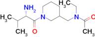 N-[1-((S)-2-Amino-3-methyl-butyryl)-piperidin-3-ylmethyl]-N-ethyl-acetamide