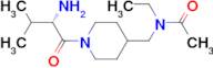 N-[1-((S)-2-Amino-3-methyl-butyryl)-piperidin-4-ylmethyl]-N-ethyl-acetamide